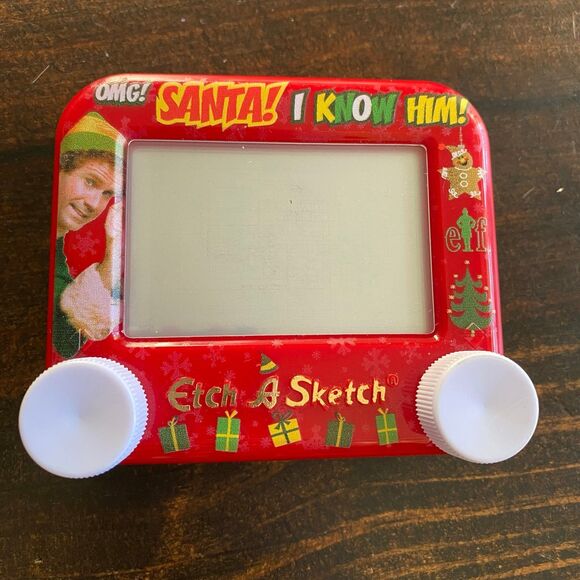 Buddy The Elf Pocket Etch A Sketch  20th Anniversary‎ Special Edition Christmas - Picture 1 of 3